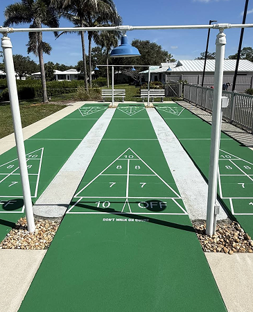 Shuffleboard Court Construction & Resurfacing